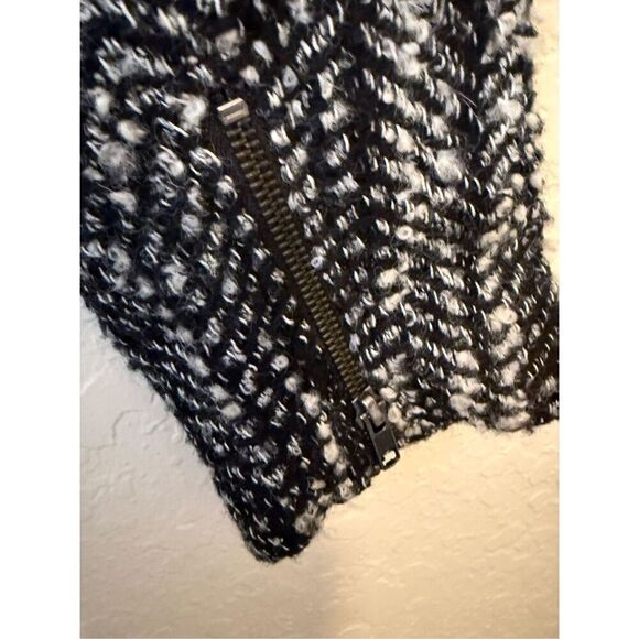 CAbi Osprey Wool Blend Tweed Moto Jacket Size 16 Career, Classic - Picture 7 of 15